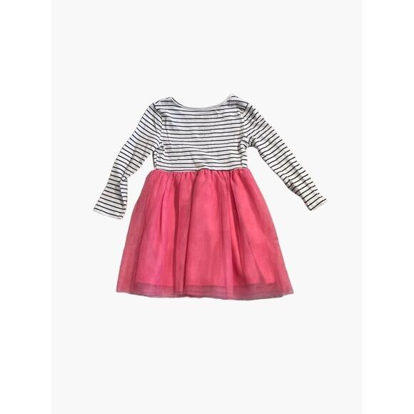 Disney Jumping Beans Minnie Mouse Tulle Skirt Long Sleeve Stripe 2 Dresses Avail - Picture 2 of 5